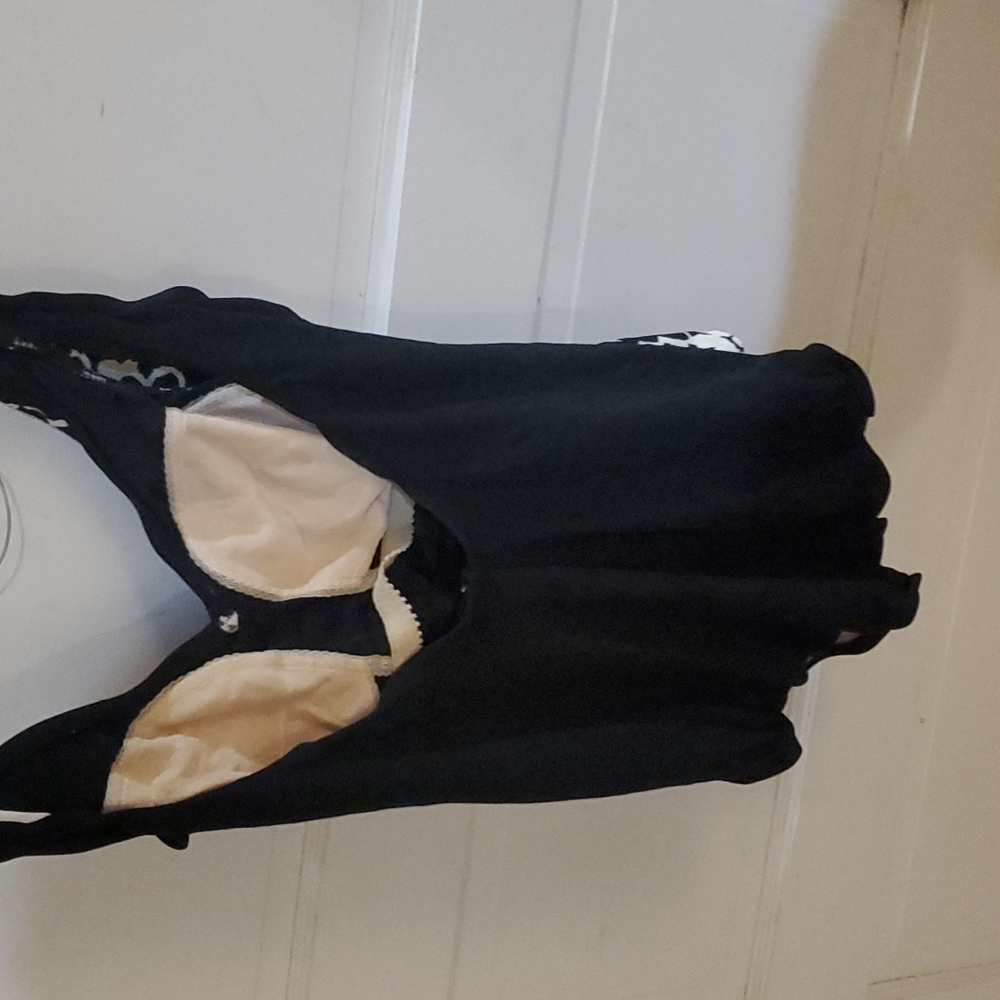 Vintage 90s Floral Bathing Suit - Picture 3 of 4